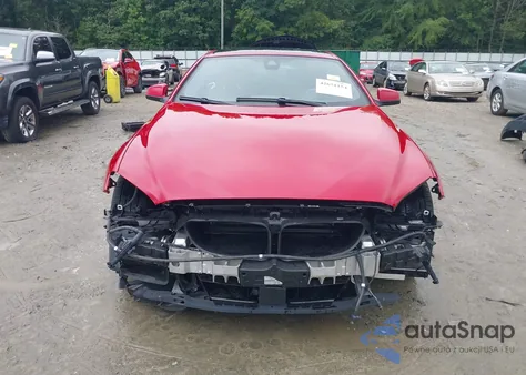 2013 BMW 650I из США, поврежденный, VIN WBAYM9C54DDW20459